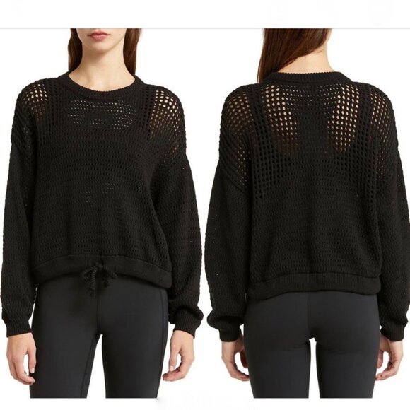 Sweaty Betty Black Women's Sweater - Picture 1 of 8